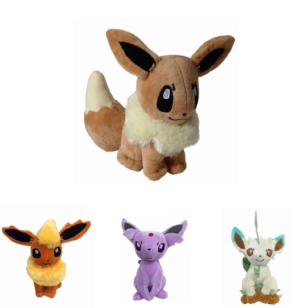 Adorable 8" Pokemon Jolteon Flareon Glaceon Plush Toy Stuffed Doll For Kids And Collectors
