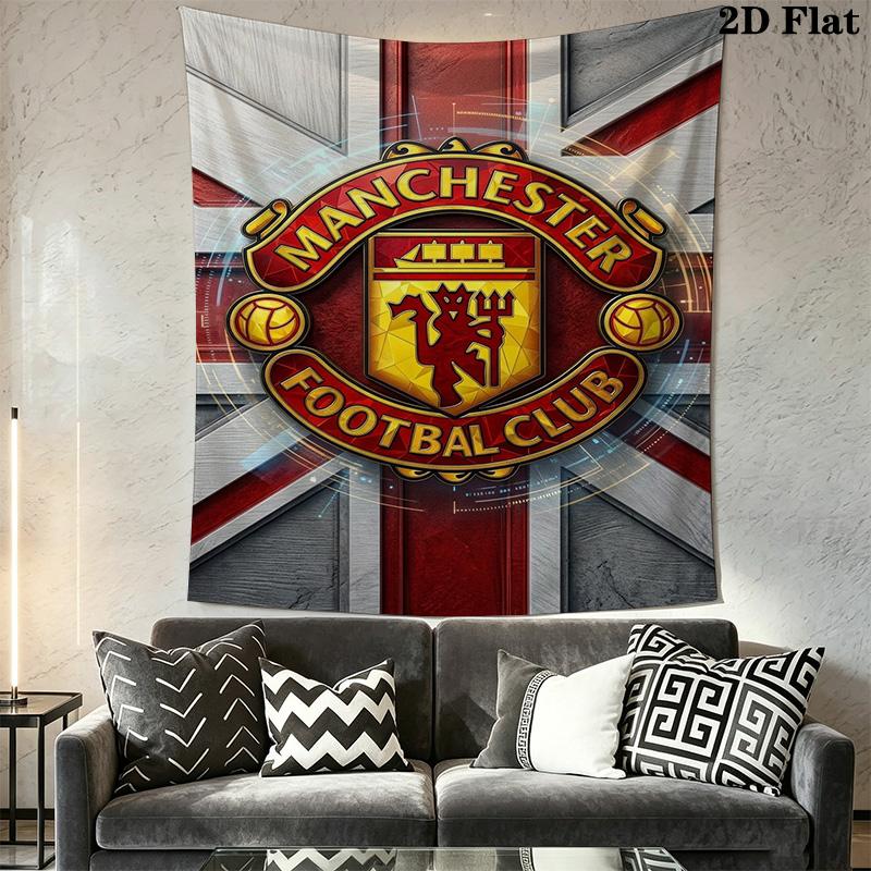 Manchester Football Club Logo Threepiece Set 1 Duvet Cover 2 Pillowcase Without Core Duvet Cover And Pillowcase Christmas Birthday Gift