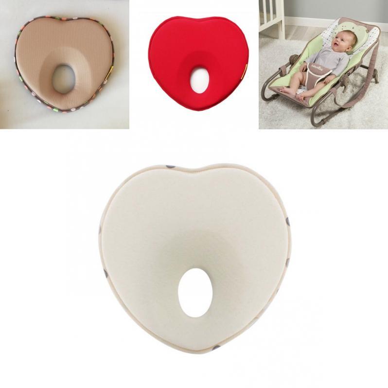 Luxurious Baby Pillow Toddler Sleep Positioner Anti Roll Cushion Flat Head Protection