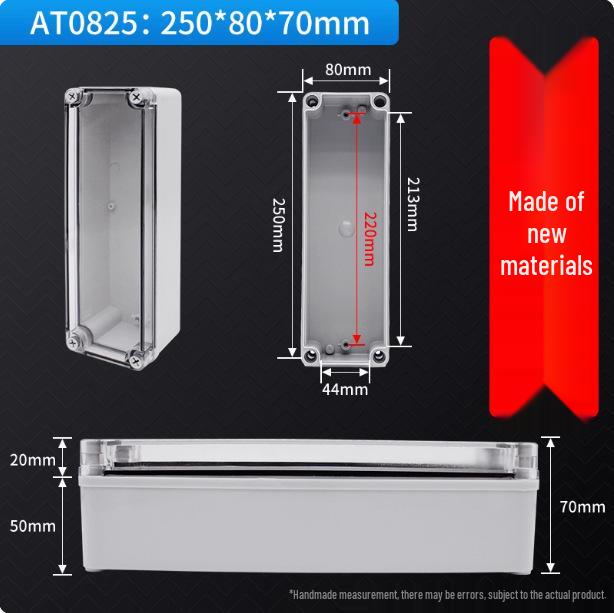 AG Type Waterproof Plastic Junction Box for Outdoor Power Buttons & Terminal Processing