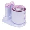 3 In 1 Wax Heater Anti Scald Roll On Wax Warmer with Double Cartridges 180W for Home Use