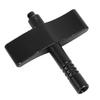 Drum Tuning Key Metal Portable Professional Multifunctional Square Drum Wrench for Gongs Pianos Black