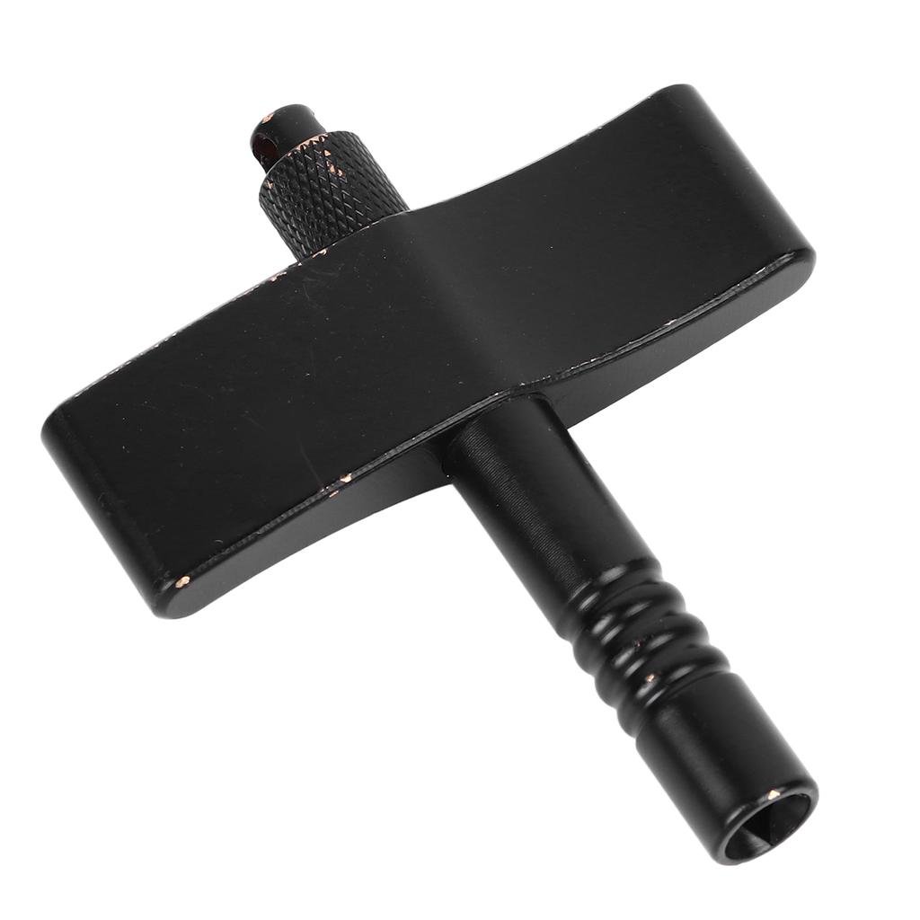 Drum Tuning Key Metal Portable Professional Multifunctional Square Drum Wrench for Gongs Pianos Black