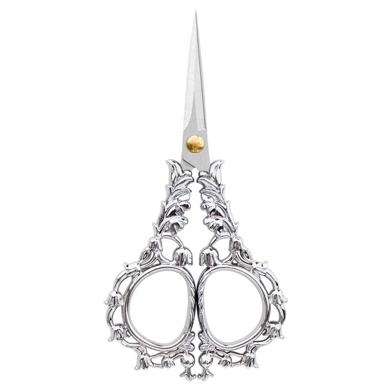 

Ретро Zakka Vintage Ножиці Різак Ножиці Папір Антикварні Інструменти для Вишивання Шиття Кравецька Нитка Золоті Ножиці Вишивка хрестом срібний