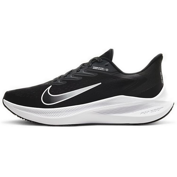 

Женские кроссовки Nike Zoom Winflo 7 черные антрацитовые белые CJ0302-005