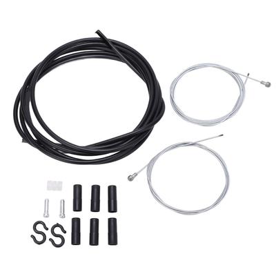 Universial Bicycle Brake Cable Housing Kit Bike Brake Inner Wire Tube Replacement Set with Caps