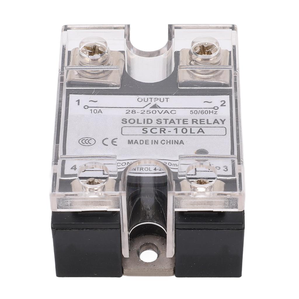 4‑20mA Eingang Smartes Solid State Relais Strom Spannungsregelungsmodul 28‑250VAC Stufenlose Regelung