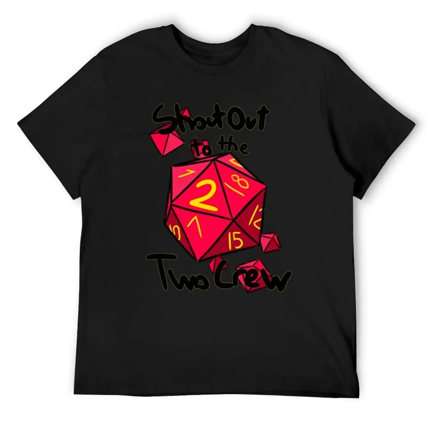 2Crew [Full] T-Shirt kawaii clothes T-shirts man oversizeds men t shirt S