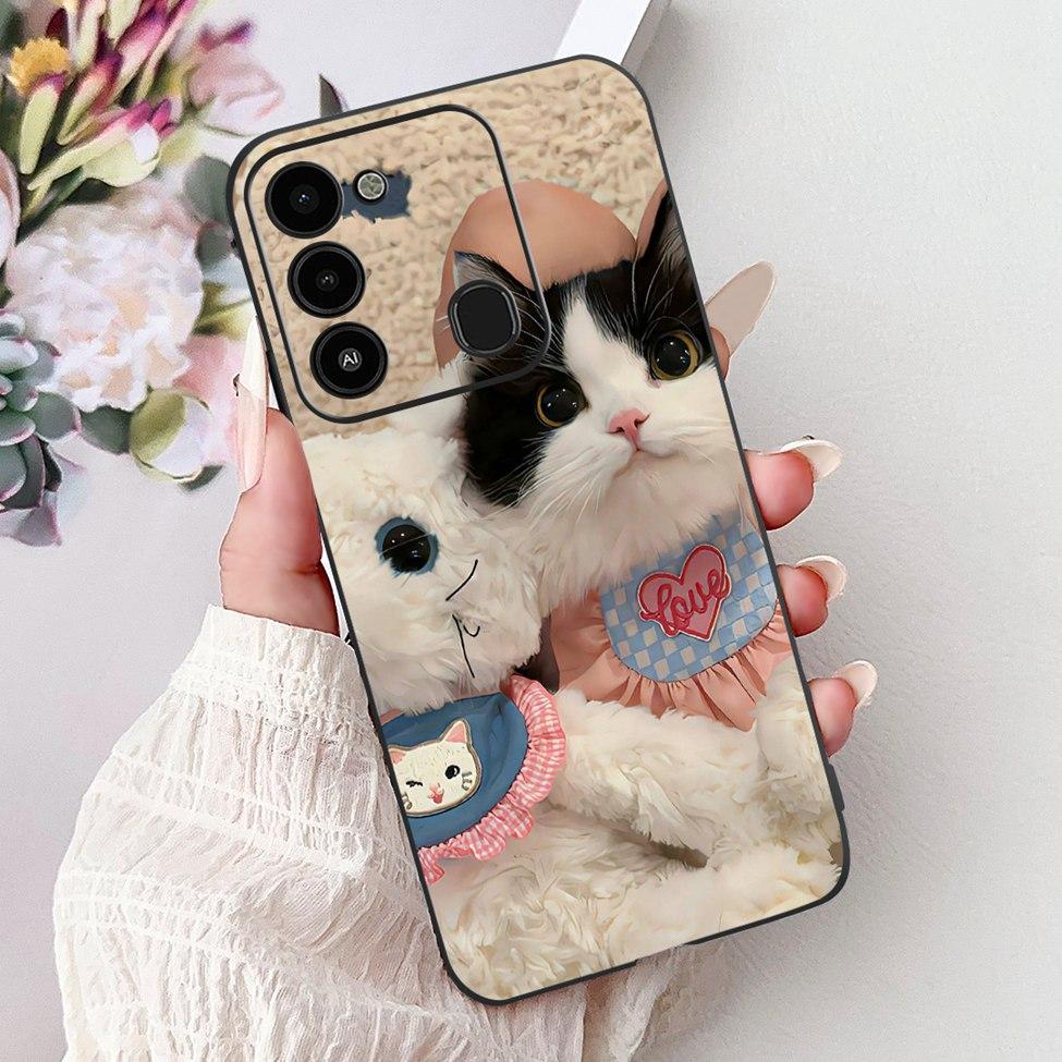 For Tecno Spark Go 2022 Case KG5 Luxury Cute Cartoon Funny Cool Silicone Bumper Cover For Spark Go 2022 Tecno KG5h Phone Case Spark Go 2022