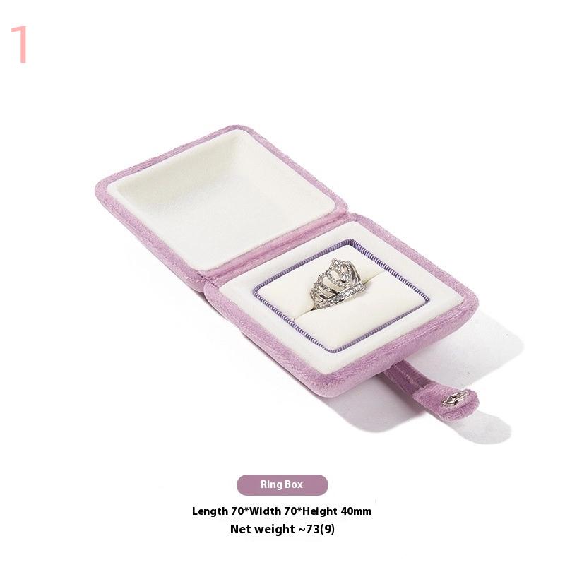 Velvet Ring Box Classical Earring Necklace Bangle/Bracelet Case Jewelry Gift Box For Wedding Jewelry Display Storage Box