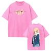 Anime T-shirt Marin Gothic Y2k Washed T Shirt Men Women Clothing Summer Short Sleeve Cotton Tees Tops