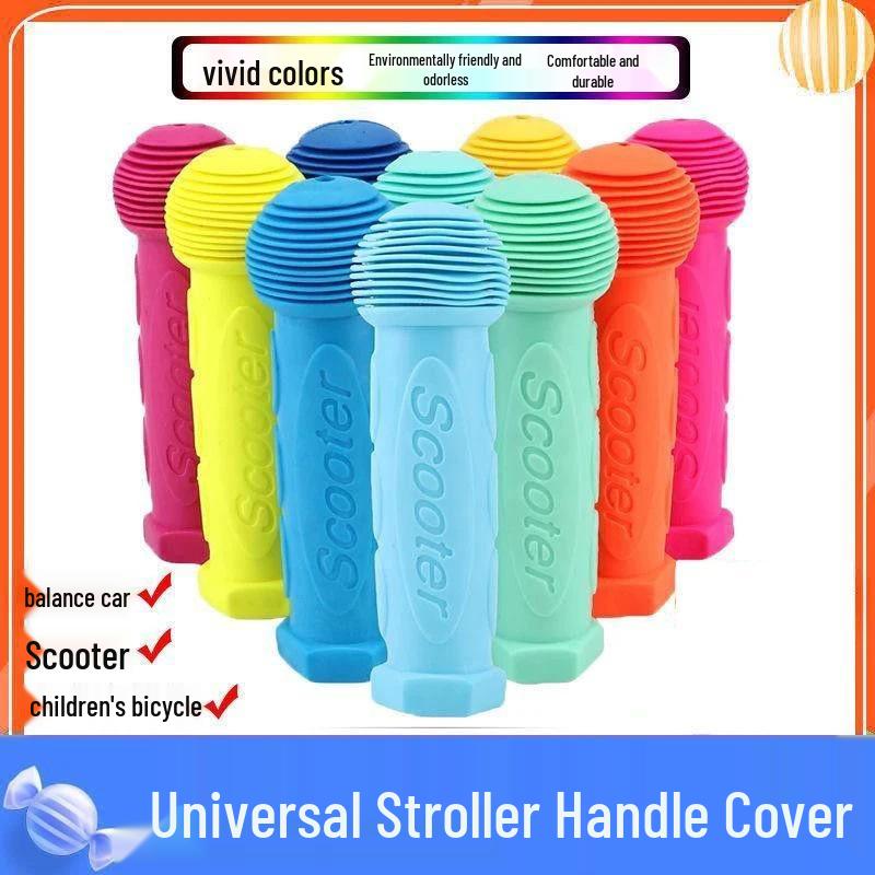 

Нескользящие мягкие резиновые ручки для самоката и велосипеда для детей Others