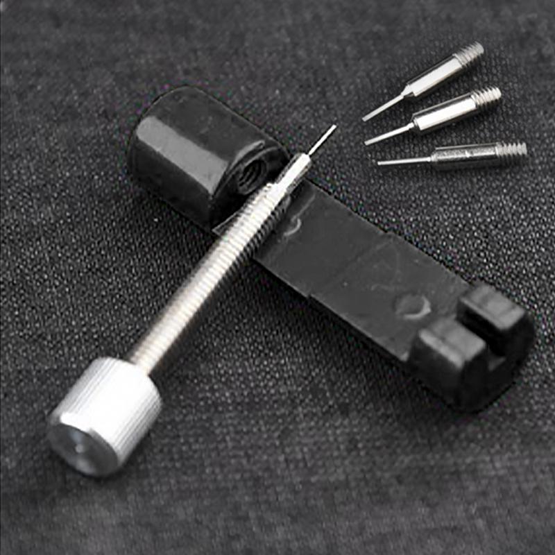 Watch Strap Adjustment & Repair Tool Kit - Watch Band Link Pin Remover with 3 Pins, Easy to Use & Adjust