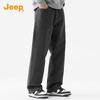 JEEP Men's Pure Cotton Straight-Leg Casual Pants