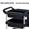 Sule Heavy Duty Restaurant Bussing Cart with Double Handles