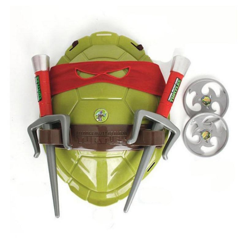 Ninja Turtle Toy Weapon Set Superhero Cosplay Costume Plastic Material Sword Category