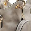 Cross Stitch 2WAY Tote Bag with Round Coin Case FIRANO 401438 Beige [FIRANO] Women's