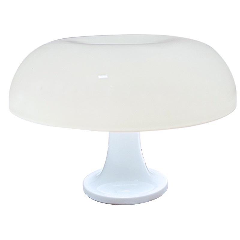 Danish USB Mushroom Table Lamp - Minimalist Decorative Light for Living Room, Bedroom, or Bedside