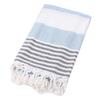 Cotton Striped Tassel Breathable Bath Towel Beach Blanket Table Cloth Yoga Mat
