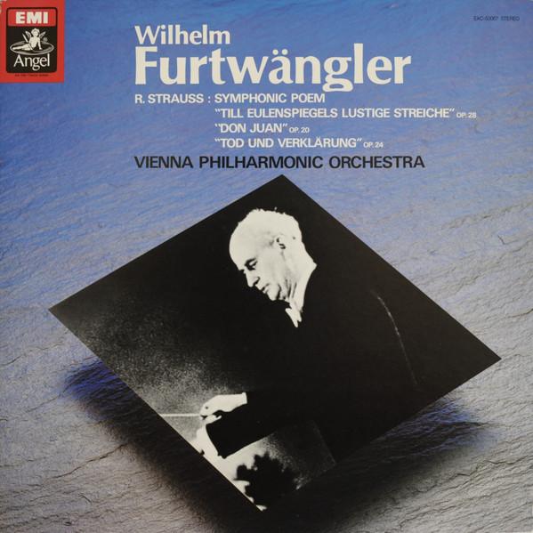 

Виниловая пластинка WILHELM FURTWANGLER WIENER PHILHAR Симфоническая поэма Рихарда Штрауса Til EAC50067 ANGEL Япония Obi Классика Б/у