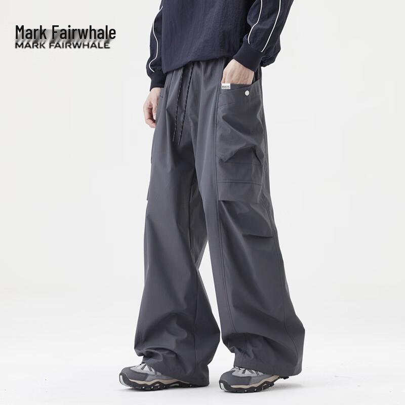 MARK FAIRWHALE Men s Multi-Pocket Techwear Cargo Pants 2XL