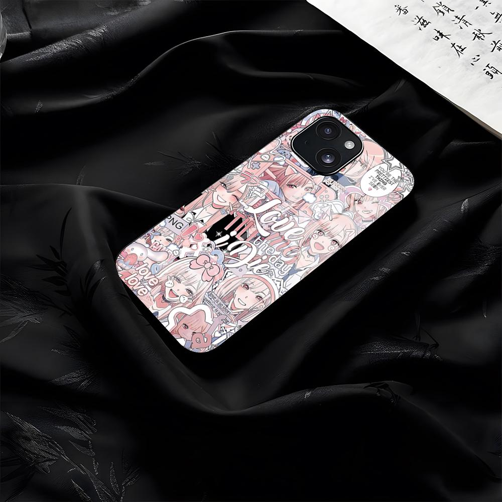 Kitagawa Marin Handyhülle Für IPhone 17 Pro Max 16 15 14 Pro Max 13 11 Plus Glasabdeckung