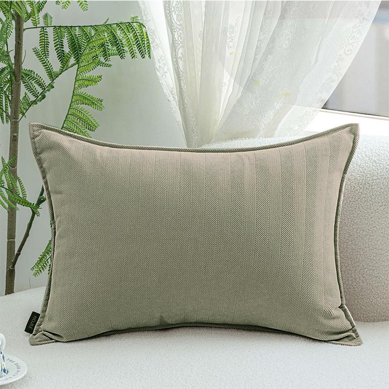 50x70/60x80/70x70CM Groot formaat sierkussenhoes Streep Effen Lendenkussenhoes Decor Huis Decoratieve Kussensloop 30x50cm