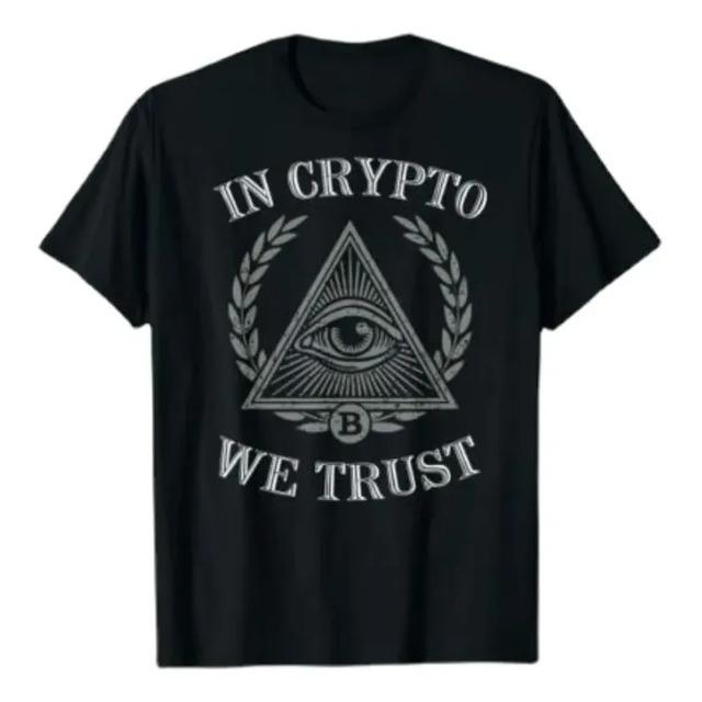 Camiseta Criptografica All Seeing Eye Bitcoin S