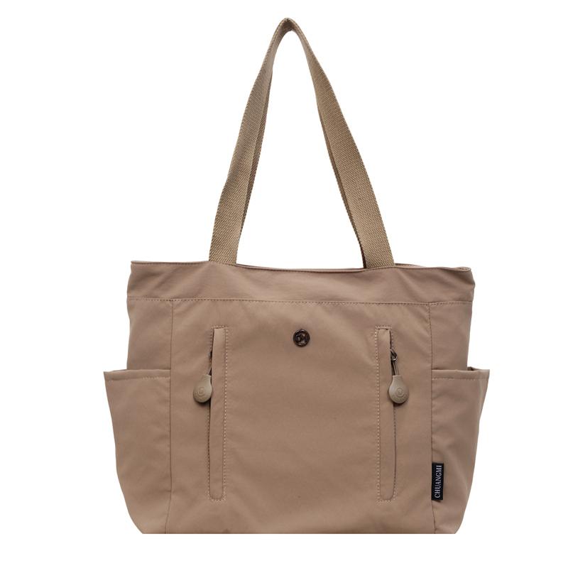 Women's Large Capacity Commuter Tote Bag Student Class Shoulder Bag