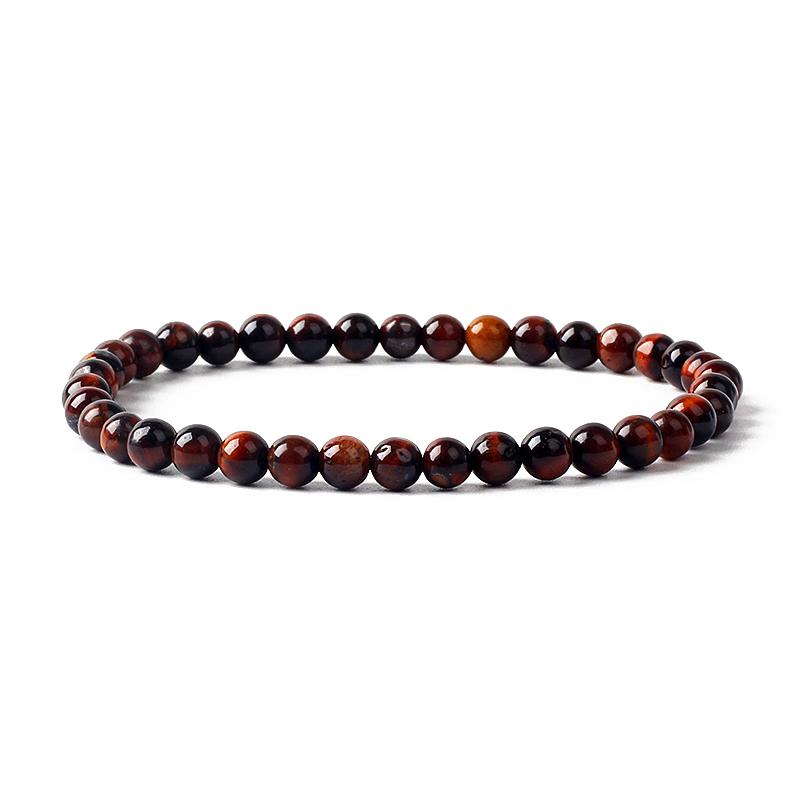 4MM Reiki Amethyst Aquamarines Stretch Bracelets for Women Chakra Natural Stone Beaded Bracelet Men Quartz Agate Jewelry Pulsera