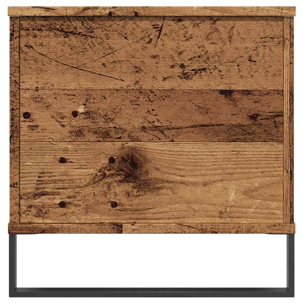 Coffee Table with Vintage Wood Look 90 x 44.5 x 45 cm Engineered Wood