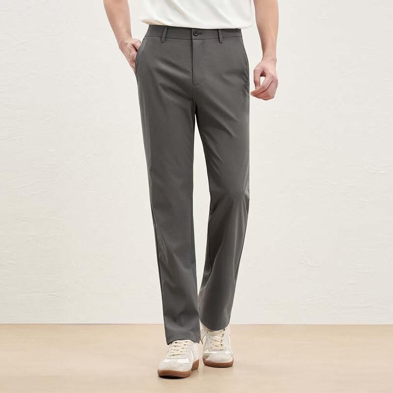 EMZ Men s Lightweight Straight-Leg Casual Pants 35