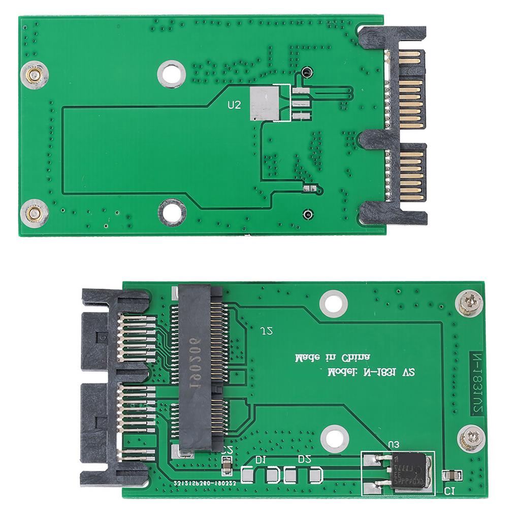 Mini MSATA Card To 1.8in Micro SATA Interface Adapter Converter Card Disc