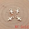 Heart Cross Shaped Charms Pendant For Bracelet Necklace Jewelry Making Craft Findings