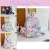 Lightweight Cute Cartoon Backpack For Kids Unisex Nylon Material School Bag