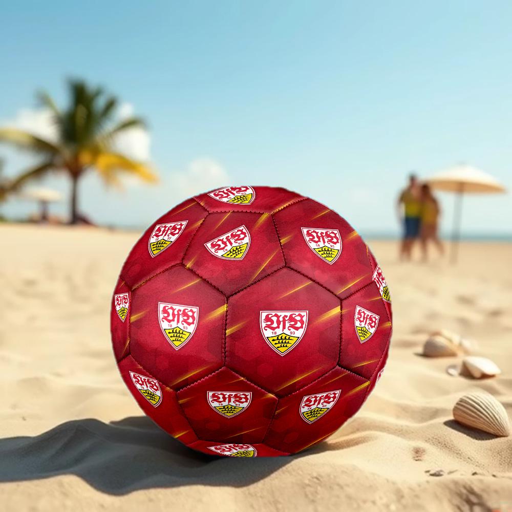 VfB Stuttgart Size 5 Football High Elastic Soccer Ball For Outdoor Competition Daily Training Play