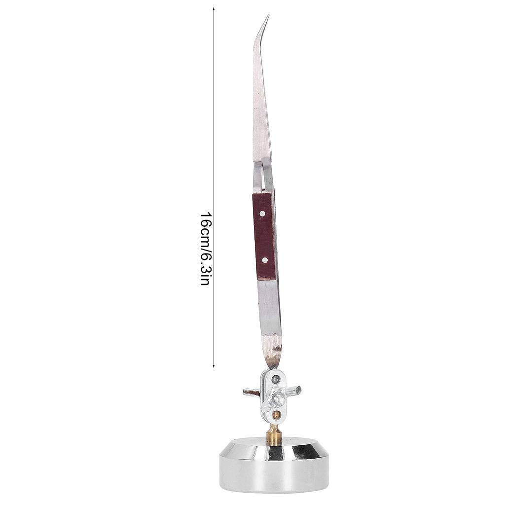 Base Metallico Terza Mano con Pinzette Morsetto per Saldatura Ferramenta Strumenti per Gioielli