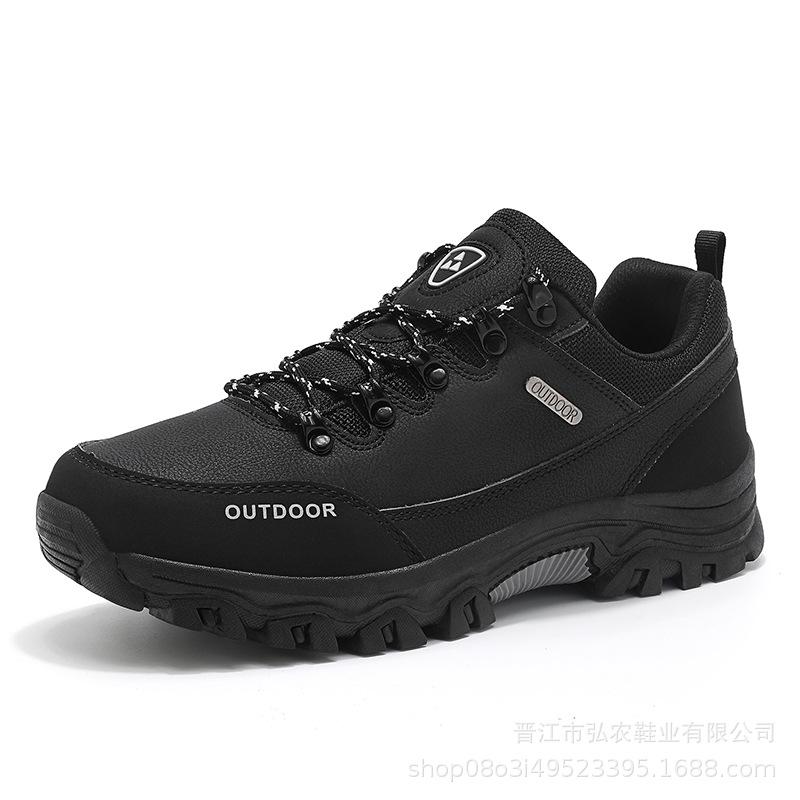 Low-top soft-soled cushioning sports hiking shoes men's outdoor lightweight non-slip and wear-resistant off-road hiking shoes