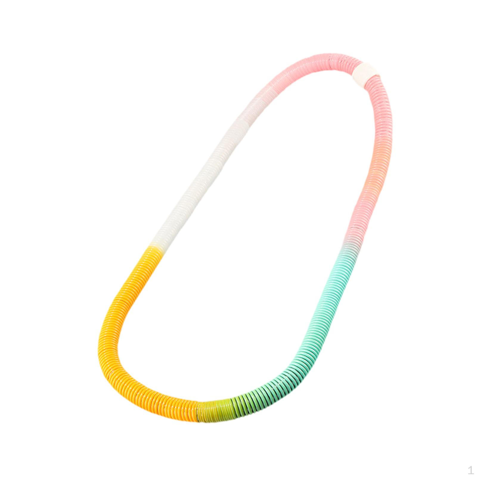 

Утяжеленный фитнес-обруч, дизайн, щадящий талию, складной, развлекательный спортивный пружинный обруч для живота