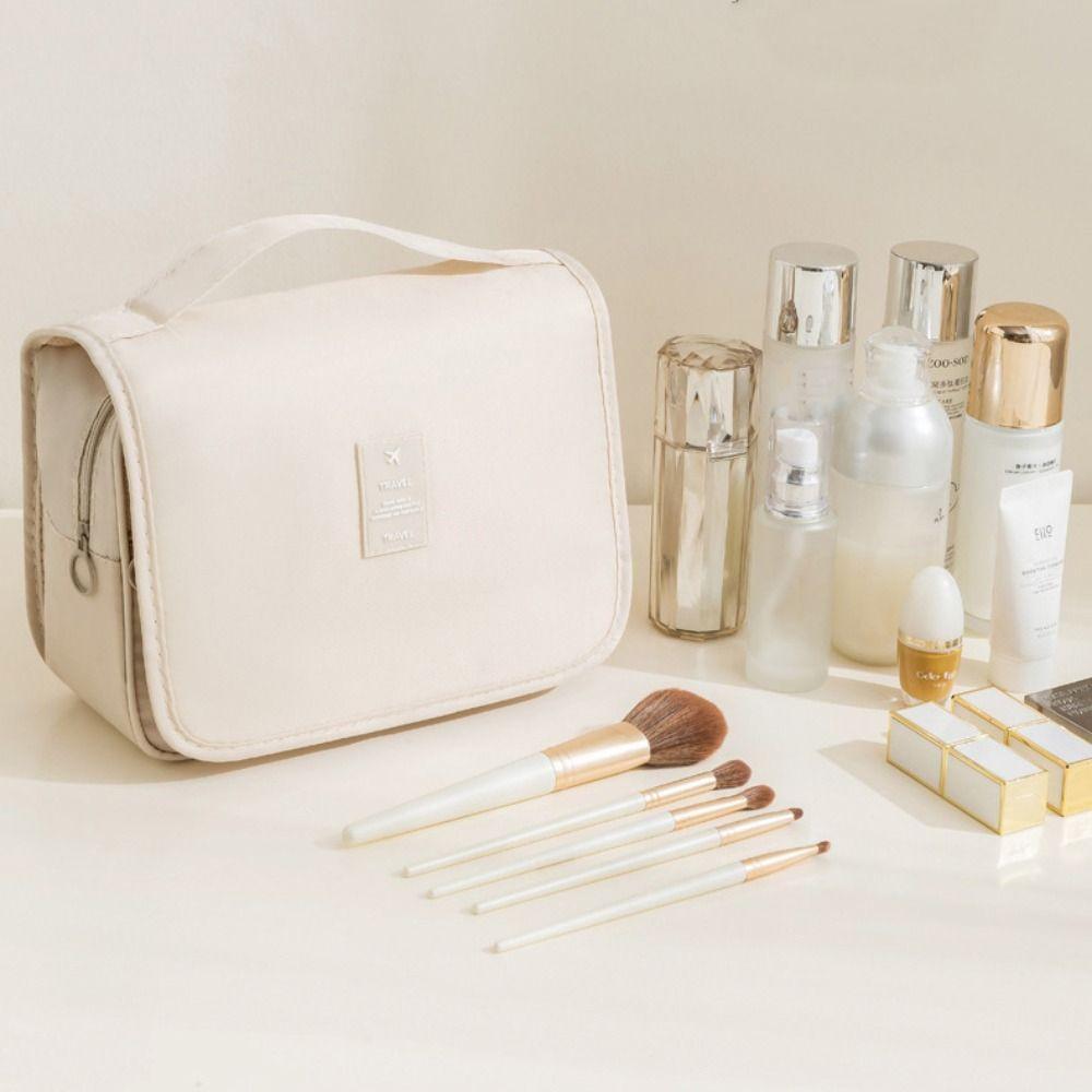 Foldable Hanging Toiletry Bag Waterproof Make Up Bag Travel Wash Bag  Make Up Storage