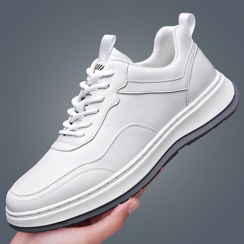 Fashion Casual sneakers Minimalist and trendy men's design styles Leisure outdoor sports and walking Breathable shoes Black and white