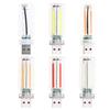 USB Car LED Lighting Retro Auto Mood Lamps USB Touch Night Light Plug-in USB Automotive Interface Charging Night Lamps