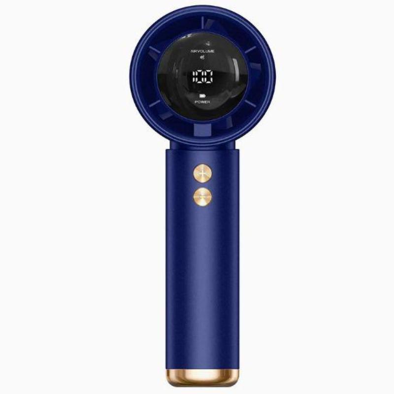 N68 Portable 0-100 Level Speed Adjustment Handheld Desktop Rechargeable Mini Turbo Fan D-733 2