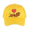 Cute Dachshund Dog with Balloon Cap Summer Woman Man Baseball Cap Adjustable with Curved Brim Duckbill Cap Protection Sun Hats