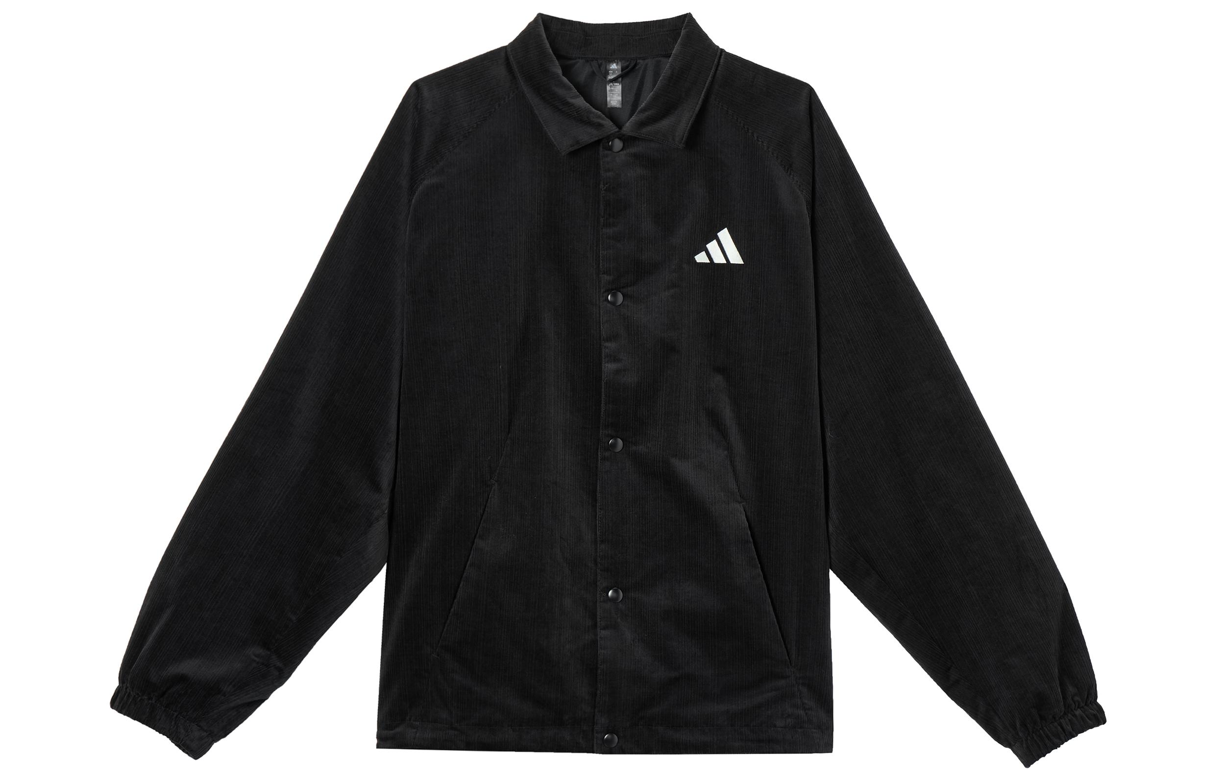 Adidas Jackets Men s Black Lapel Moderate Other KR0217 L