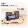 Ladies' 2023 Fashion Print Small Square Crossbody Bag