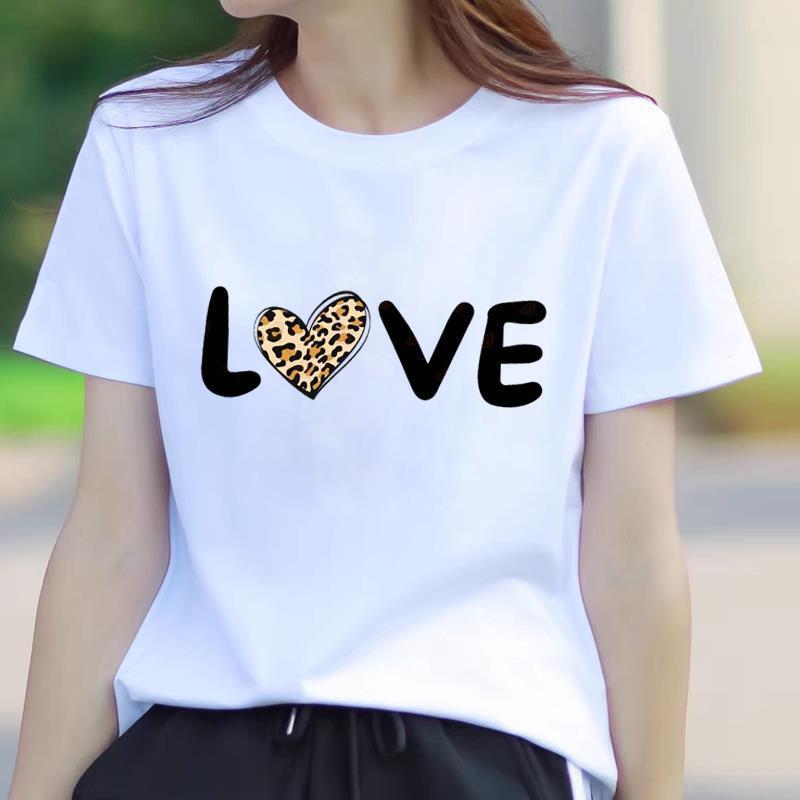Trendy Summer Women's Short Sleeve T-Shirt - American Korean Style