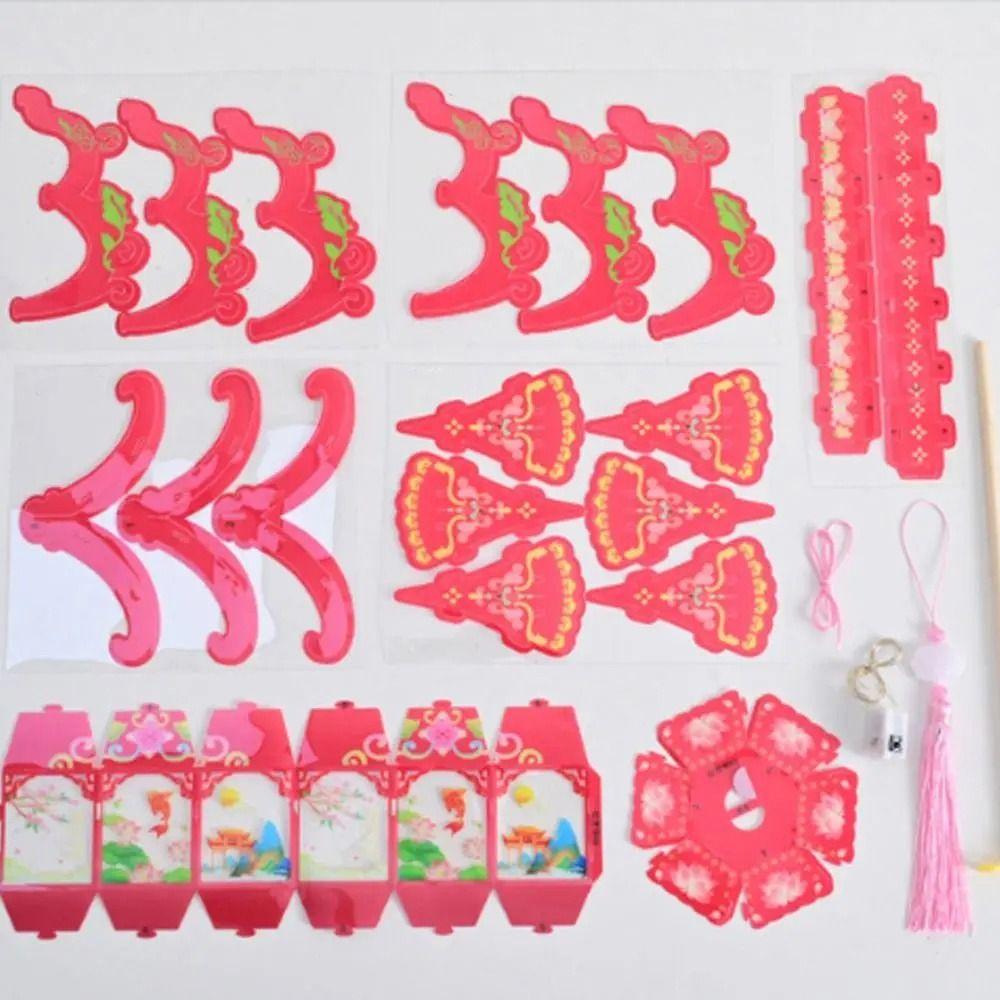 Traditional Chinese Style Mid-Autumn Festival Lantern LED Lantern Toys  Holiday Decorations