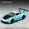 1:32 911 GT3RS Panamera Alloy Miniature Model Toys Diecast Doors Opened Pull Back Rubber Tires Vehices for Friend Birthday Gifts