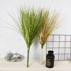 Simulated Gold Powder Christmas Branch Tower Pine Grass PVC False Grass Gold Powder Reed Tower Pine Grass Festival Decoration
